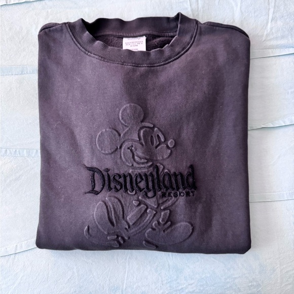 Disney Charcoal Gray Sweatshirt - Picture 1 of 3